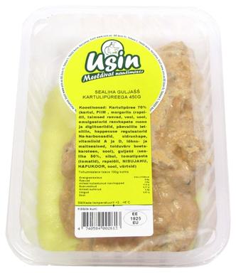 Sealiha guljašš kartulipüreega 450 g