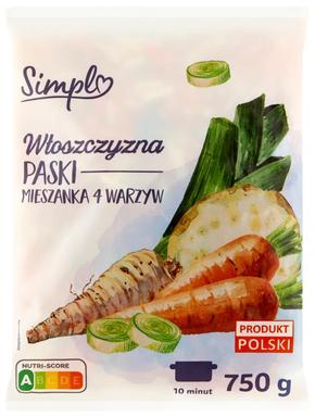 SIMPL itaaliapärane köögiviljasegu 750 g