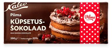 KALEV Küpsetusšokolaad piima 200g
