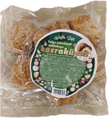 Waffa Sofi Kaeraküpsis 250g valge šokolaaditükkidega