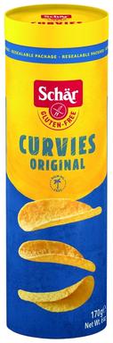 Schär Curvies Original kartulikrõpsud, gluteenivaba 170g