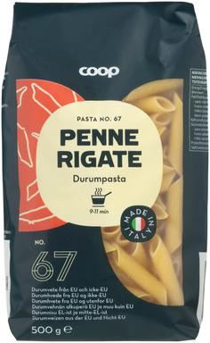 Coop Penne Rigate pasta 500g