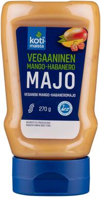 Kotimaista vegan majonees mango-habanero pipraga, 270g