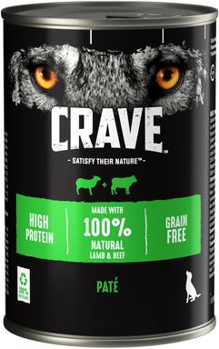 Crave konserv koerale lamba ja veiselihaga 400g