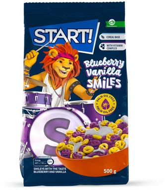 Start mustika&vanilje hommikusöögihelbed 500g