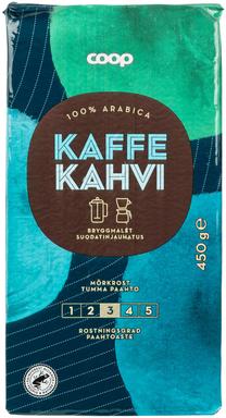 COOP jahvatatud kohv tume röst 450g
