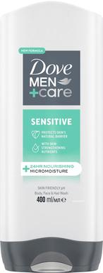 Dušigeel Men+Care sensitive 3in1 400ml