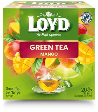 Loyd roheline tee mangoga 20x2g, püramiid