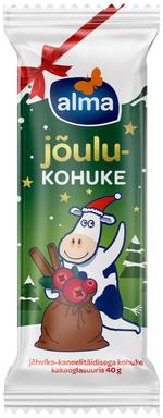 Alma kohuke jõhvika-kanelli kakaoglasuuris, 40g