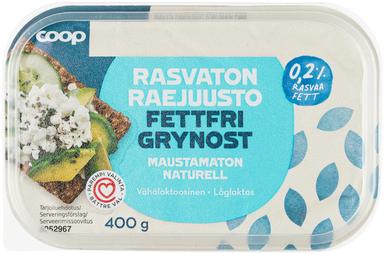Coop kodujuust 0,2%, 400g
