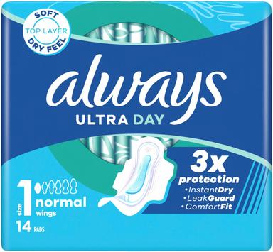 Always Ultra Normal hügieeniside 14 tk