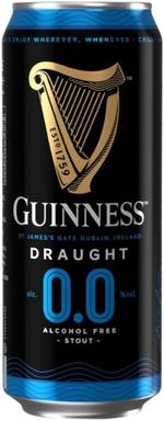 GUINNESS Alkoholivaba õlu Draught tume 44cl (purk)