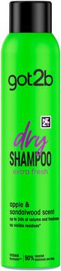 Kuivšampoon Got2b Extra Fresh 200ml