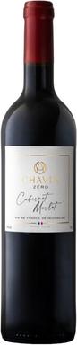 CHAVIN Zero alkoholivaba vein Cabernet Merlot 75cl (pun.)