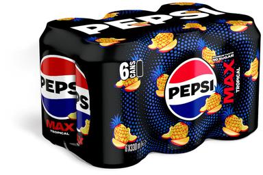 Pepsi Max Tropical karastusjook 6x330 ml