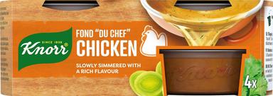 Knorr Fond „du Chef” Chicken kanapuljongikontsentraadi portsjonid 4 × 28g