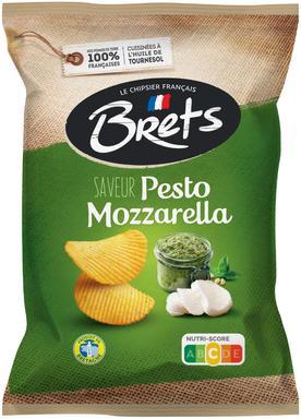 Brets kartulikrõpsud pesto ja mozzarella maitselised 125g