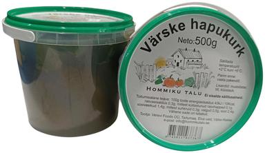 Värske hapukurk Hommiku talu 500g
