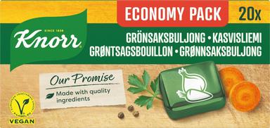 Knorr köögiviljapuljongi kuubik 20 x 10 g