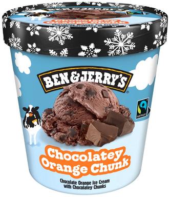 Ben ja Jerry´s Šokolaadi Apelsini jäätis Šokolaadi tükkidega  399 G