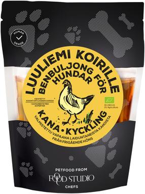 Food Studio täiendsööt koertele mahe kanapuljong 350G