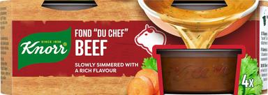 Knorr Fond „du Chef” Beef veisepuljongikontsentraadi portsjonid 4 x 28 g
