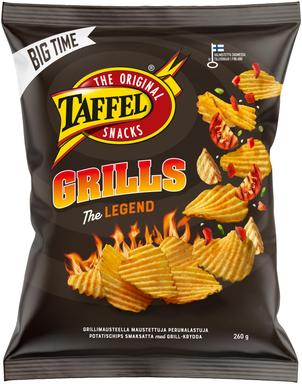 TAFFEL Grills Kartulikrõpsud grillimaitselised 260g