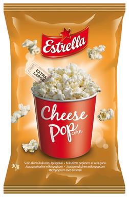 Estrella mikropopcorn 90g juustumaitseline