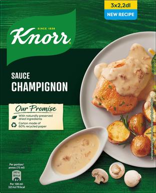 Knorr seenekastme pulber, 3x36 g