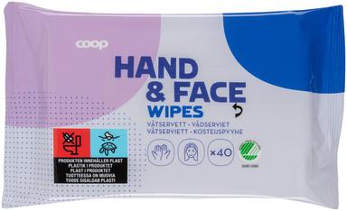 Niisked salvrätid Coop kehale ja näole 40tk