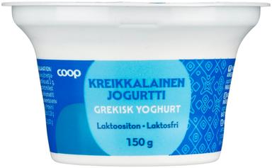 Coop Kreeka jogurt 2%, laktoosivaba, 150 g