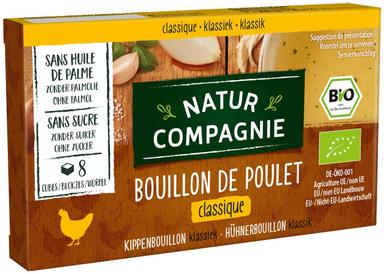 Natur Compagnie orgaaniline kanapuljong suhkruvaba, 8 kuubikut, 88g