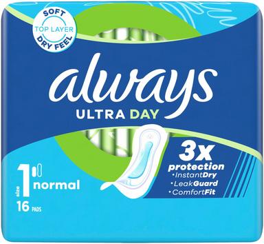 Always Ultra Normal hügieeniside 16 tk