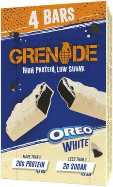 Grenade proteiinibatoon Oreo White 4x60g