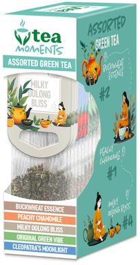 Tea Moments assortii roheline tee 33,6g (5maitset × 3)