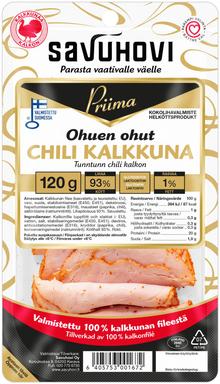 Savuhovi õhuke tšilliga kalkunisink 120g
