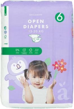 Änglamark teipmähkmed XL 13-20kg, 40 tk