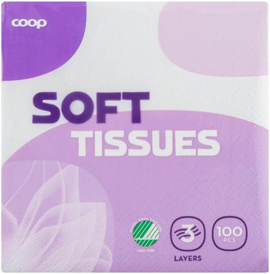 Taskurätikud 100tk/3kihiline