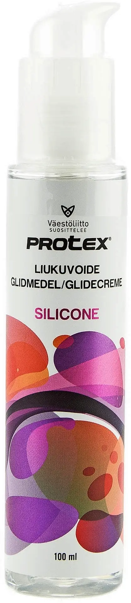 Protex 100ml liukuvoide silikonipumppu