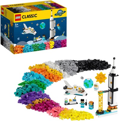 I agree to leisure U.S. dollar LEGO® Classic Avaruuslento 11022 - Prisma verkkokauppa