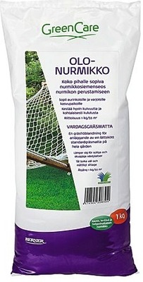 GreenCare 1kg nurmikkosiemenseos | Prisma Rauta