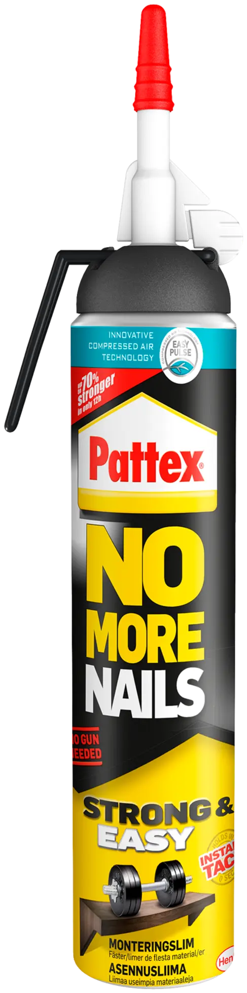 Pattex No More Nails asennusliima painepakkaus 200ml