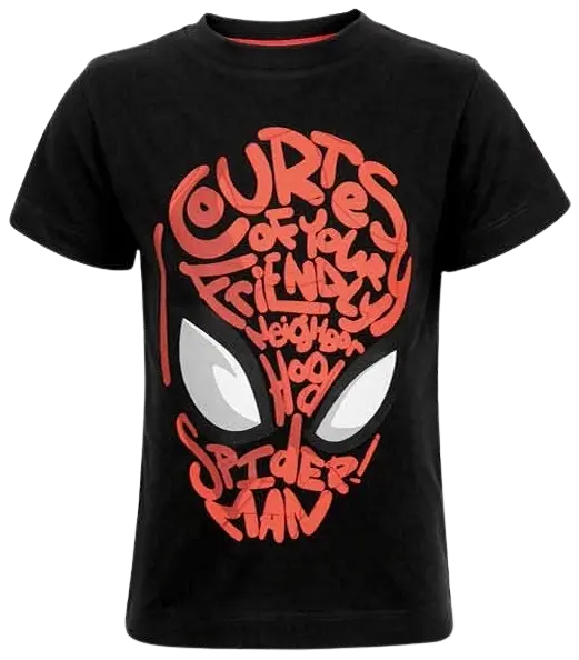 Spiderman lasten t-paita  39148 - Dark grey