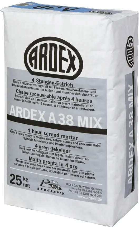 ARDEX A 38 MIX, 4 h kuivabetoni 25 kg