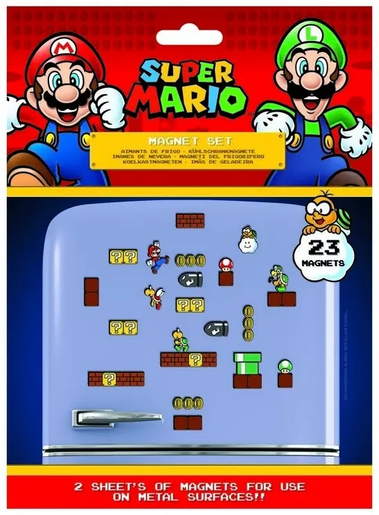 Super Mario magneettikokoelma