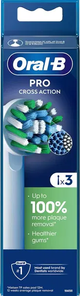 Oral-B PRO CrossAction 3kpl vaihtoharja