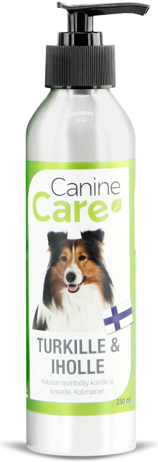 CanineCare koiran ravintolisä Turkille ja Iholle 250 ml