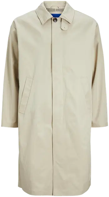 Abrigo Mac Coat Para Hombre De JACK & JONES - Cómodo, Transpirable Y Con Bolsillos