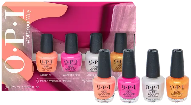 OPI Spring 24 OPI Your Way Collection Mini Nail Lacquer ...
