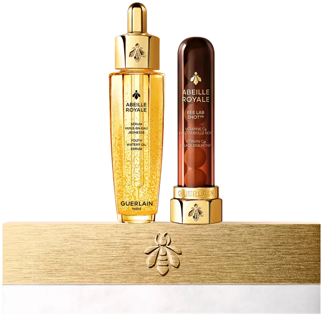 Guerlain Abeille Royale Set Bee Lab Shot + Youth Watery Oil Serum 30 ml ...